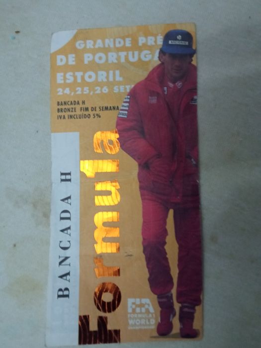 Uma lembrança dum campeão.