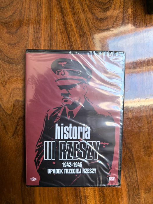 Historia III Rzeszy 4x DVD (folia) + DVD Sekretarka Hitlera gratis!