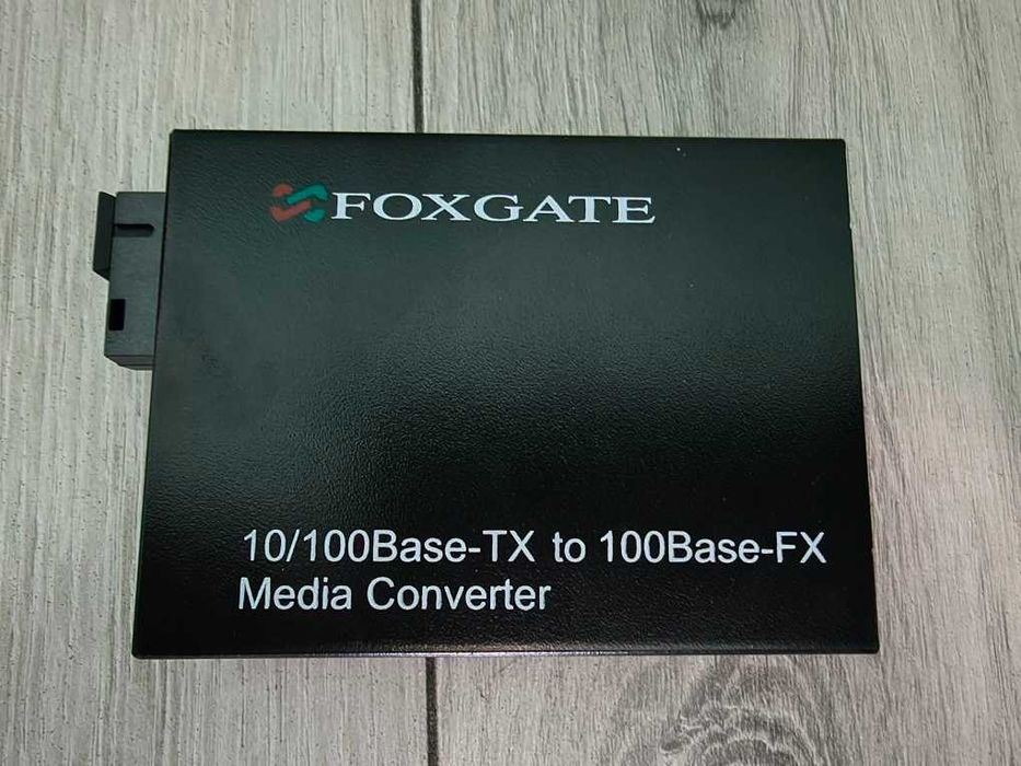 Медіаконвертер FoxGate EC-B-0,1-1SM-1550nm-20-LFP Б\В