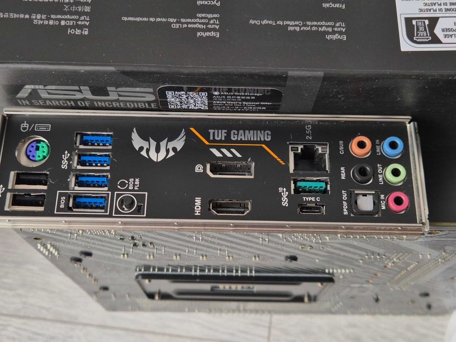 AM4 сет AMD Ryzen 5 3600 4.2GHz+mATX плата ASUS TUF B550 Gaming. Trade-IN