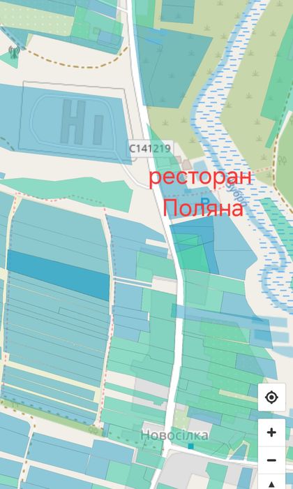 Земельна ділянка в с. Новосілка