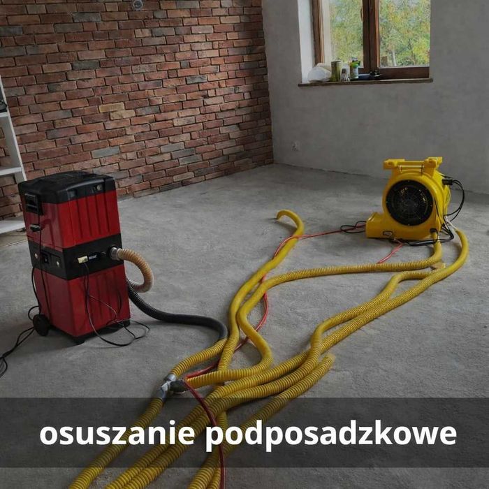OSUSZANIE / OZONOWANIE budynków po zalaniu posadzek tynków lokalizacja