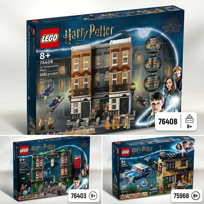 РІДКІСНІ LEGO Harry Potter / 23 набори / Лего Гаррі Поттер оригінал