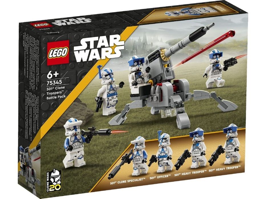 LEGO Star Wars 75345 501st Clone Troopers Battle Pack — б/у