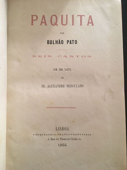 Bulhão Pato/ Pinheiro Chagas / Queirosiana