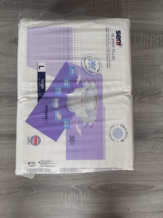 Pampersy Seni Super Plus L