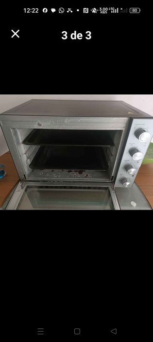 Vendo este forno elétrico funciona muito bem , só não uso .