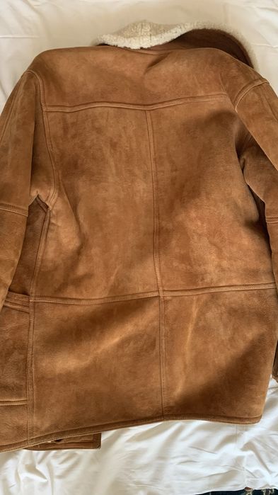 Жіноча натуральна дублянка Shearling (овчина) | Made in Turkey | р. 40