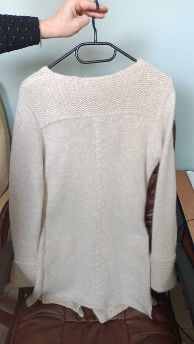 Sweter Modny Naturalny lambwool rozm.36