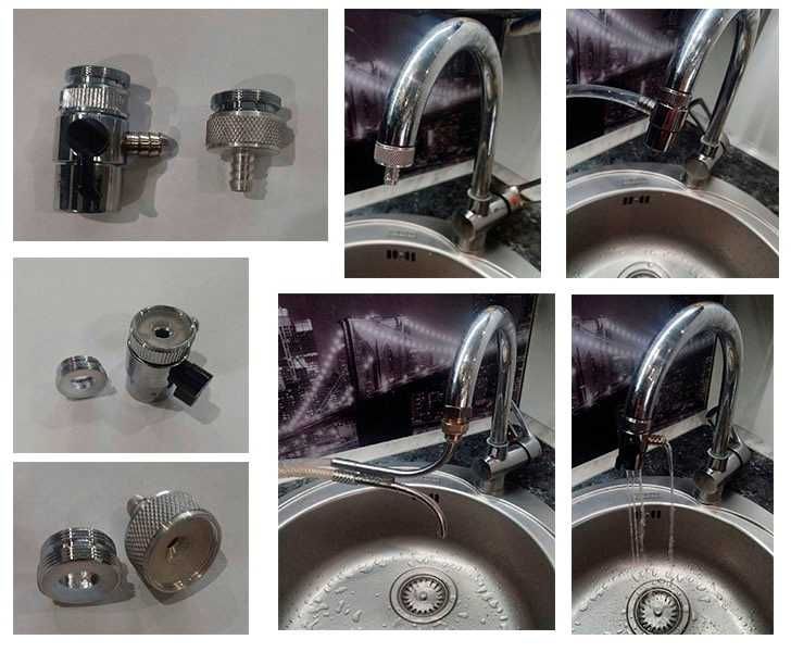 Врезка 1/2", 3/4"в бак, бидон, штуцер, соед. трубка для дистиллятор