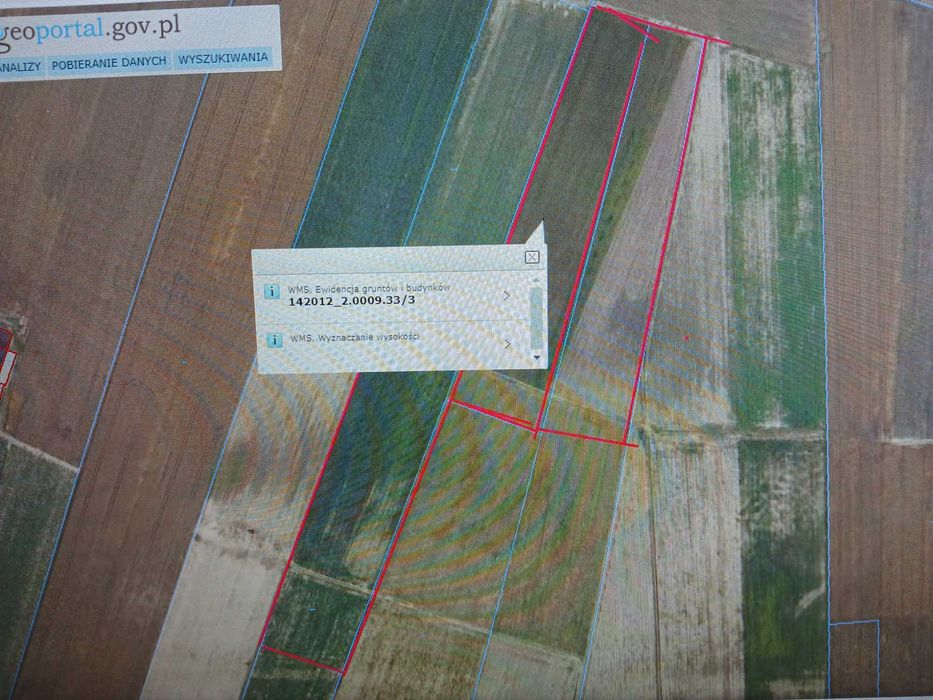 Działki rolne na sprzedaż 3ha - Widok 2