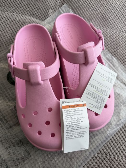 Крокси рожеві жіночі Crocs