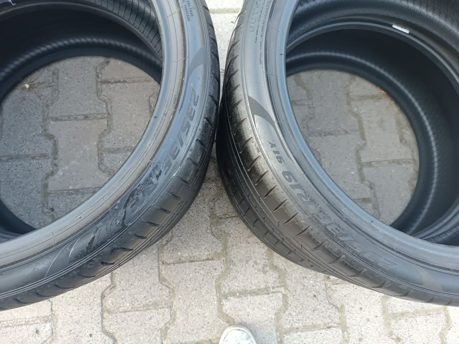 4x Opony Pirelli P zero 91y 6mm bieżnika 235/35/19