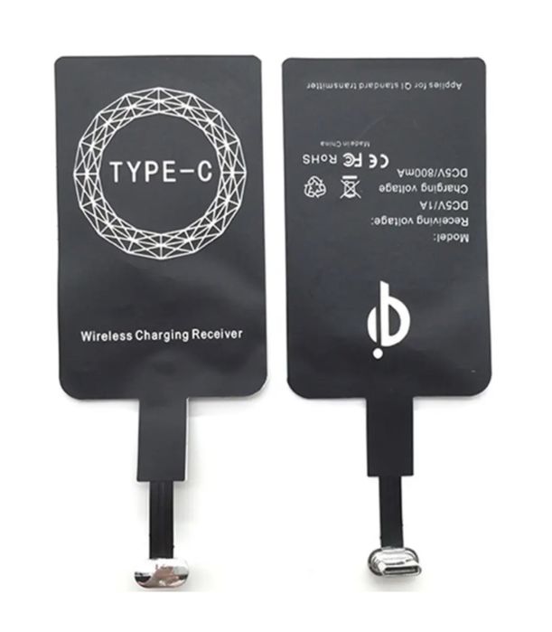 Qi приймач бездротової зарядки Type C