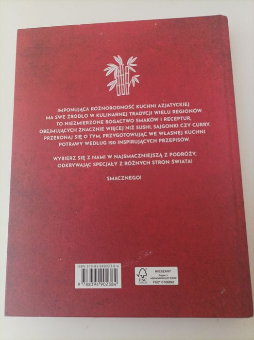 Książka czas na azję