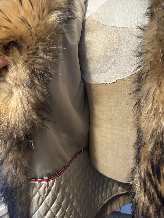 Parka zimowa z naturalnym futrem Lili Furs