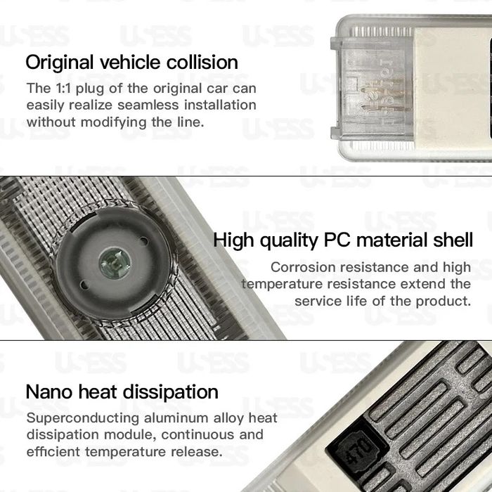 BMW проектори з логотипом ексклюзив невигораючі