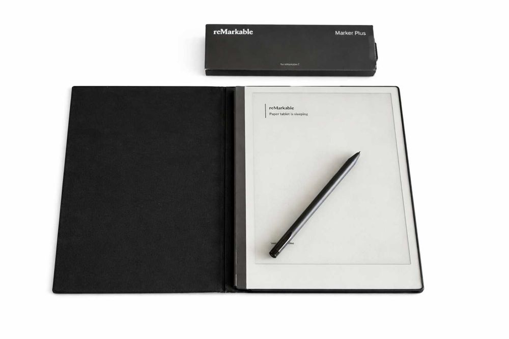 ReMarkable 2 como novo, com capa e Marker Plus