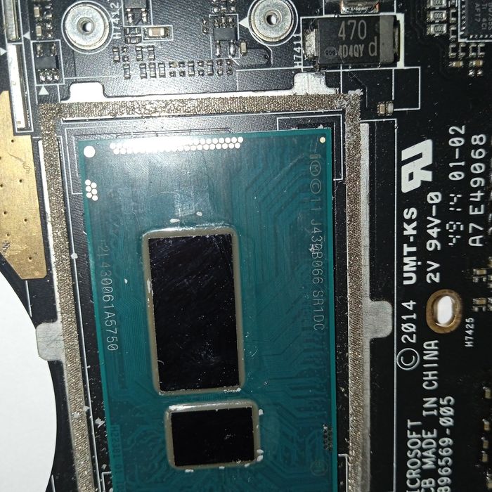 материнка, куллер- планшето-ноутбука SURFACE з материнкою та куллером