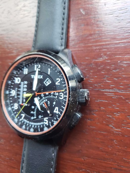 Relogio TIMEX Quatz c/ cornografo e Taquimetro em bom estado.