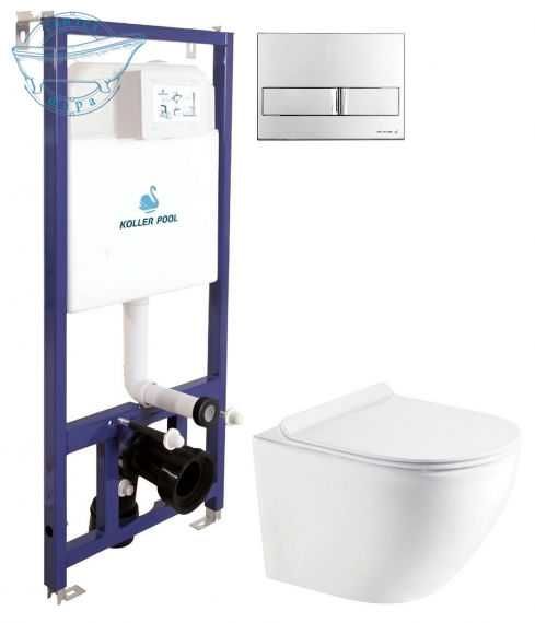Інсталяція Koller Pool 1200SL+Унітаз Koller Pool Tornado RN-0520-RQ3