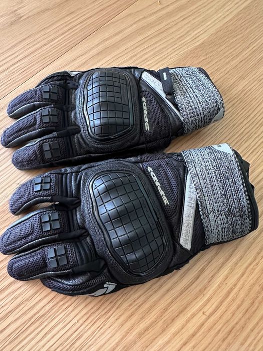 Rękawice Motocyklowe SPIDI X-FORCE Black | Rozmiar M | Skóra Stan BDB