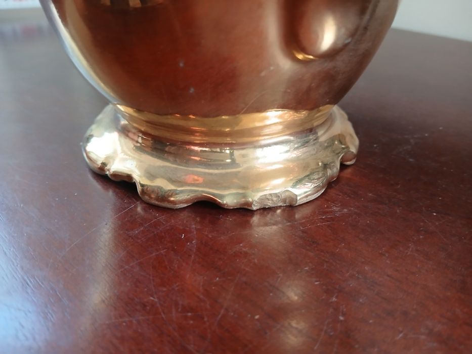 Fryderyka PRL duży dzbanek złocony