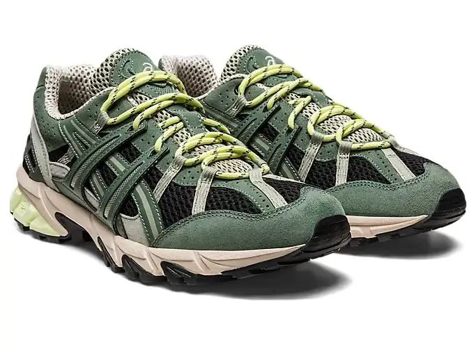 Чорно-зелені жіночі кросівки Asics Gel-Sonoma 15-50 Ivy