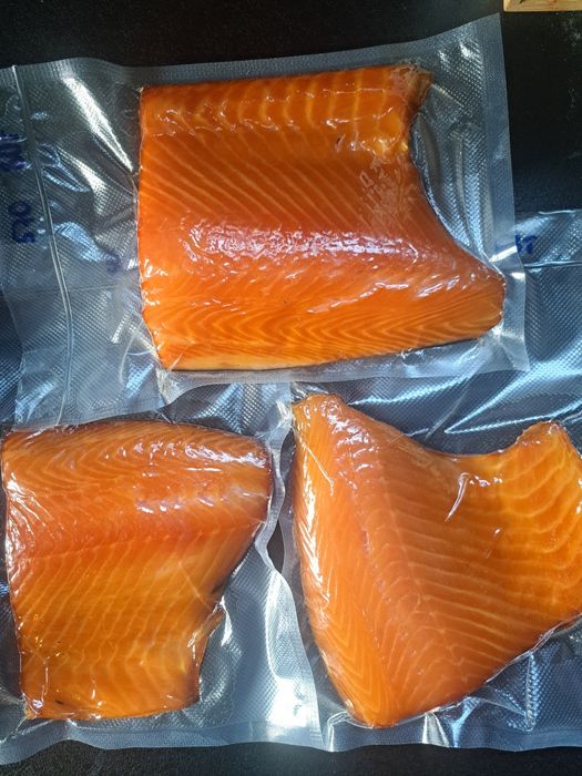 Łosoś wędzony na zimno 500g