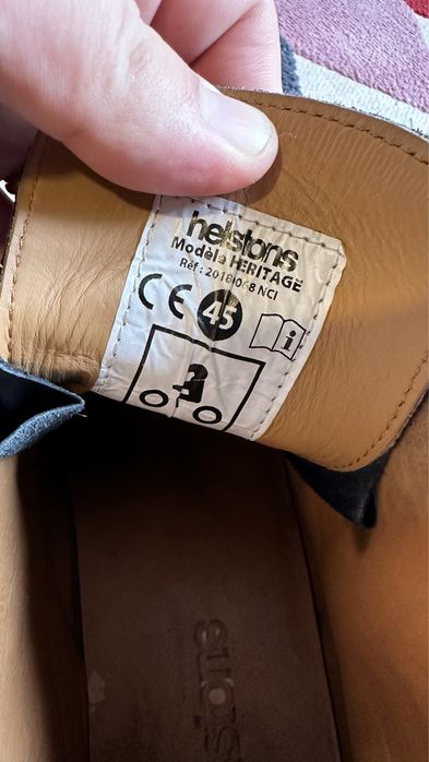 Botas motard Helstons Heritage