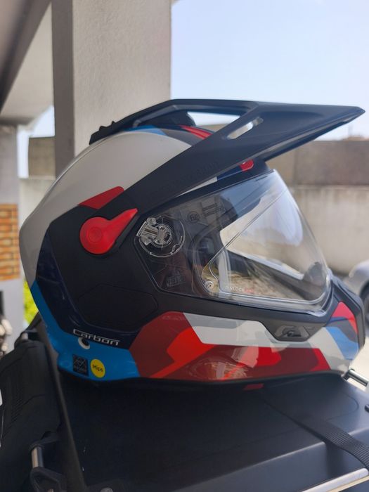 Capacete BMW gs Rallye carbono calama