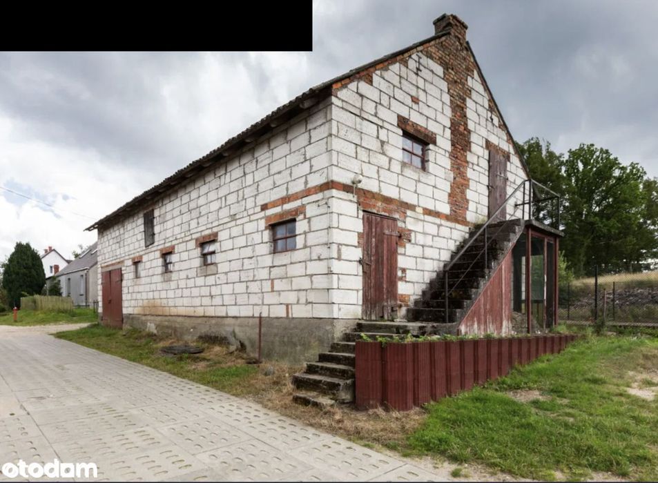 Działka z WZ na nowy dom jednorodzinny + budynek 200m2 -do negocjacji