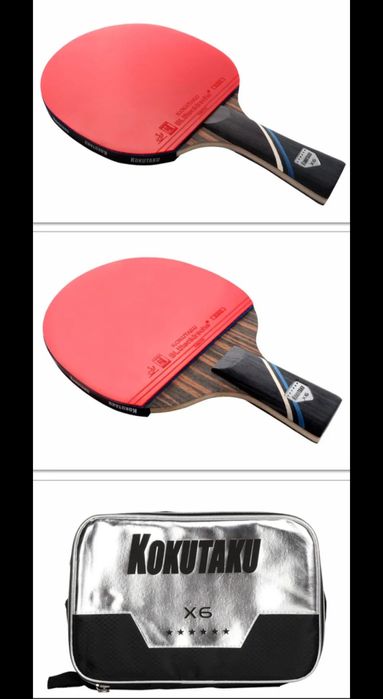 ТОП за ціна/якість!!!  Професійні ракетки для настільного тенісу