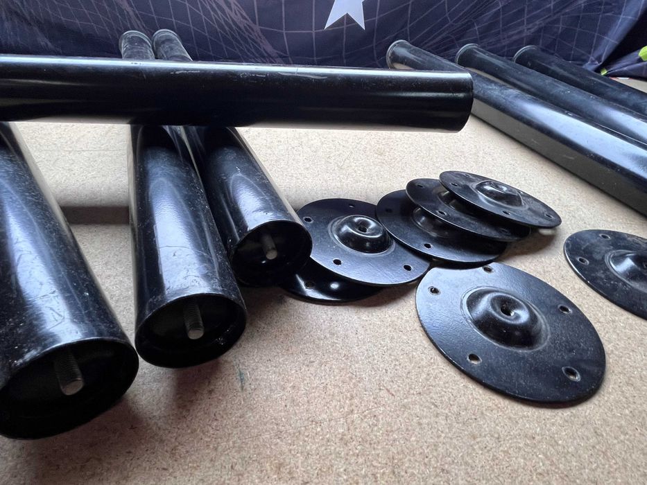Pernas de mesa em ferro - 7 unidades