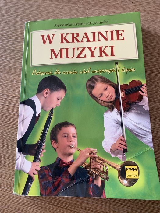 W krainie muzyki ksiązka do szkoly muzycznej I stopnia