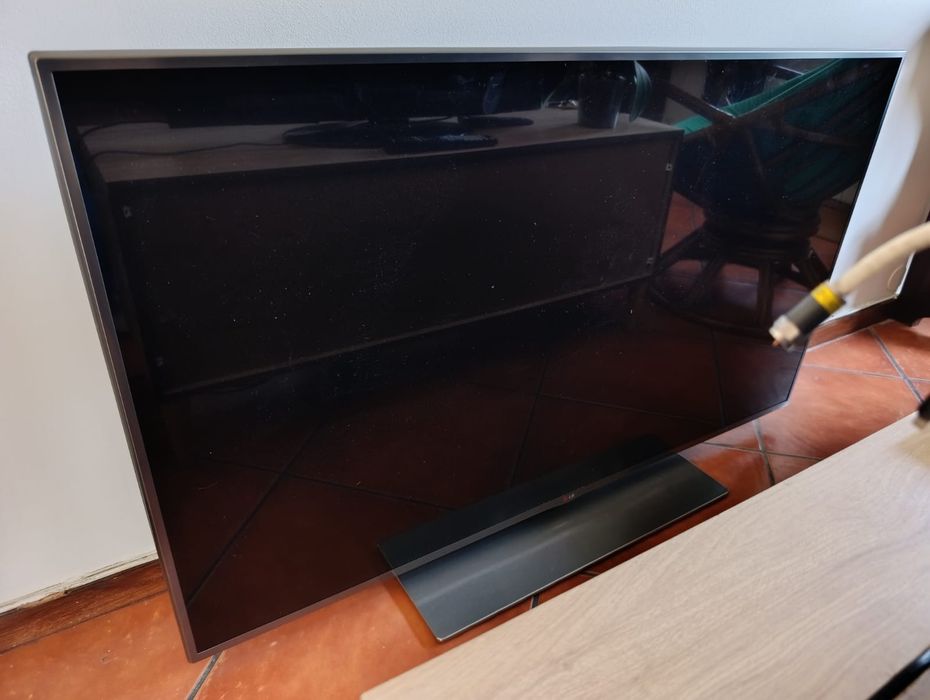 TV de 55 polegadas para peças.