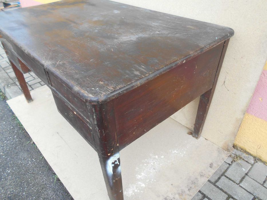 biurko antyczne,mahoń styl Biedermaier
