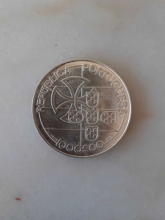 Moeda prata Comemorativa Liga dos Combatentes, 1000 esc., 1998