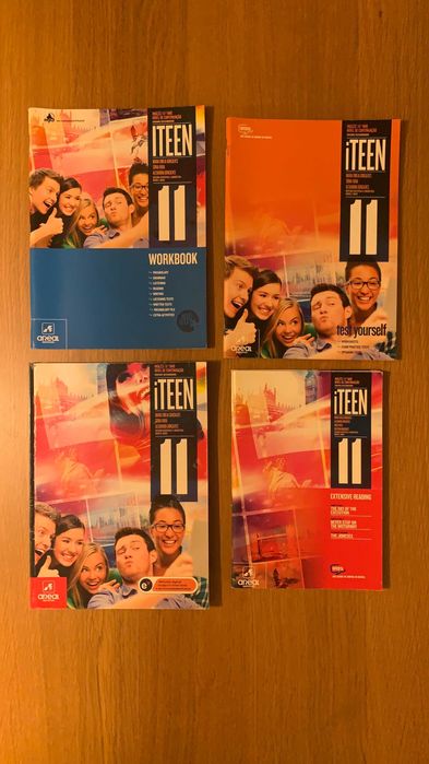 Manual  ITEEN + Livro Exercícios - Inglês 11º ano