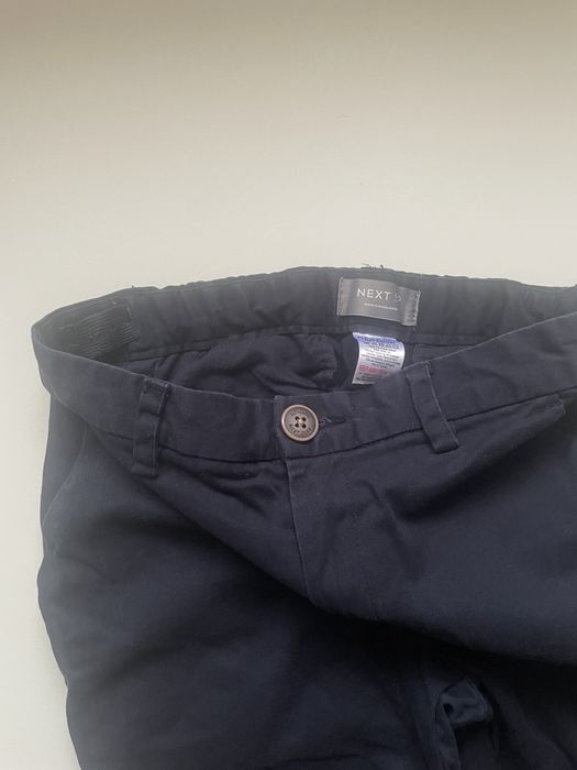 Темно- сині  брюки Next на хлопчика 140-150 см