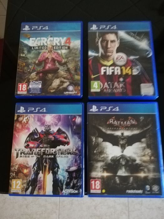 Jogos estimados para PS4