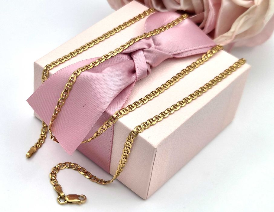 Złoty łańcuszek dł.55 cm splot marina-gucci p.585 6,37g