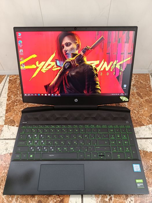 HP Pavilion Gaming(16gb+GTX 1050+i5-9300h+ssd256gb+hdd 500gb)