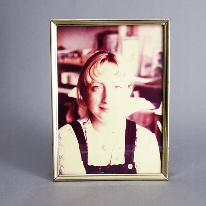 lata 70 metalwoa ramka na zdjecia