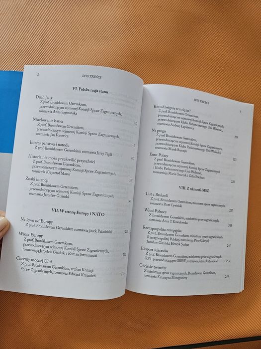 Bronisław Geremek Rozmowy polskie 1988...