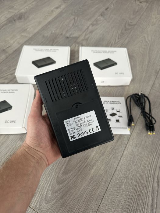 ДБЖ UPS  DC1036L Павербанк безперебійник до роутера камера вайфай