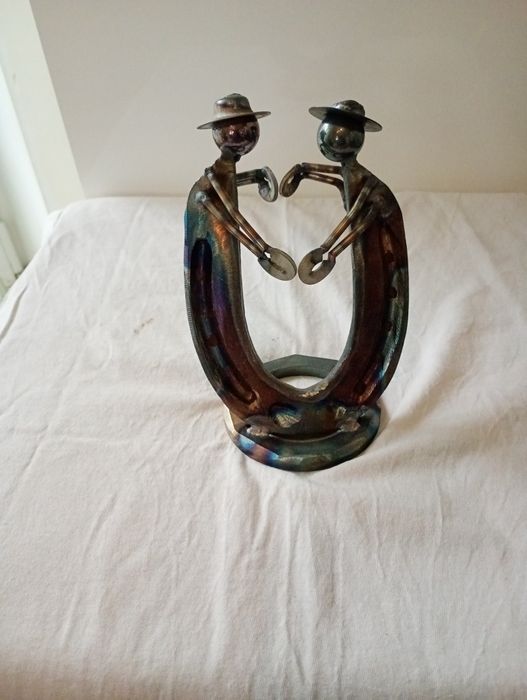 Spawane figurki metalowe