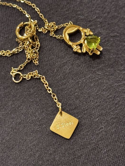 Conjunto colar + brincos em Aço inoxidável