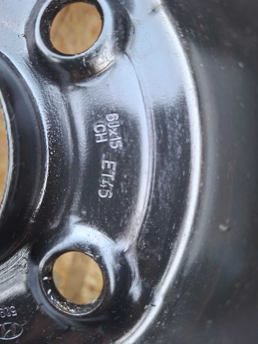 Felgi stalowe 5x114.3 15 Cali Hyundai i30 iX20 Santa-Fe Sanata Trajet