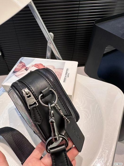 COACH брендовая сумка кожаная мужская